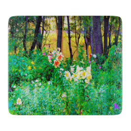 Helle Sonnenaufgänge mit Tree Lilis in meinem Rubi Schneidebrett