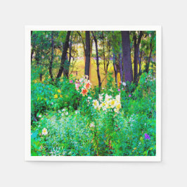 Helle Sonnenaufgänge mit Tree Lilis in meinem Rubi Serviette