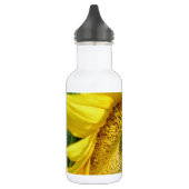 Helle Sonnenblume Edelstahlflasche (Links)