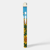 Helle Sonnenblume Feld iPhone / iPad Gehäuse Case-Mate iPhone Hülle (Rückseite / Links)