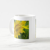 Helle Sonnenblume Kaffeetasse (Vorderseite Links)