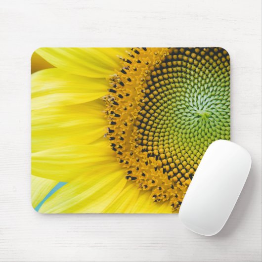 Helle Sonnenblume Mousepad (Mit Mouse)