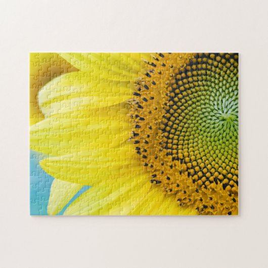 Helle Sonnenblume Puzzle (Horizontal)