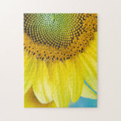 Helle Sonnenblume Puzzle (Vertikal)