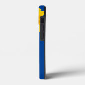 Helle Sonnenblume Script Stem Name Blue iPhone Cas Case-Mate iPhone Hülle (Rückseite / Links)