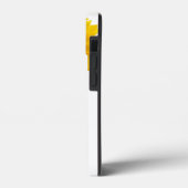 Helle Sonnenblume Script Stem Name iPhone Case (Rückseite / Links)