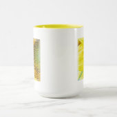 Helle Sonnenblume Tasse (Zentrum)