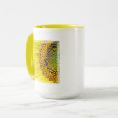 Helle Sonnenblume Tasse (Vorderseite Links)