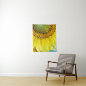 Helle Sonnenblume Wandteppich (Beispiel)