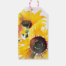 Helle Sonnenblume Wasserfarbe Fabulous 50