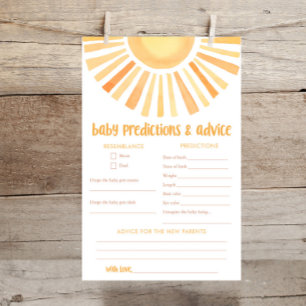 Helle Sonnencreme Baby Vorhersagen Karte