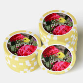 Helle Sonnige Blumen Pokerchips (Stapel)