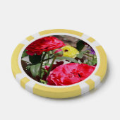 Helle Sonnige Blumen Pokerchips (Einzeln)