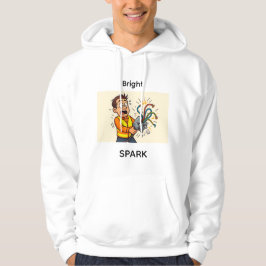 Helle Spark-Hoodie für Elektriker Hoodie