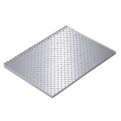 Helle Stahldiamantplatte Notizblock (Linke Seite)