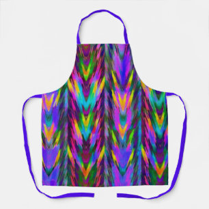 Helle Stammes-Chevron Schürze