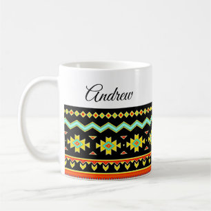 Helle Stammesdesigns personalisiert Kaffeetasse
