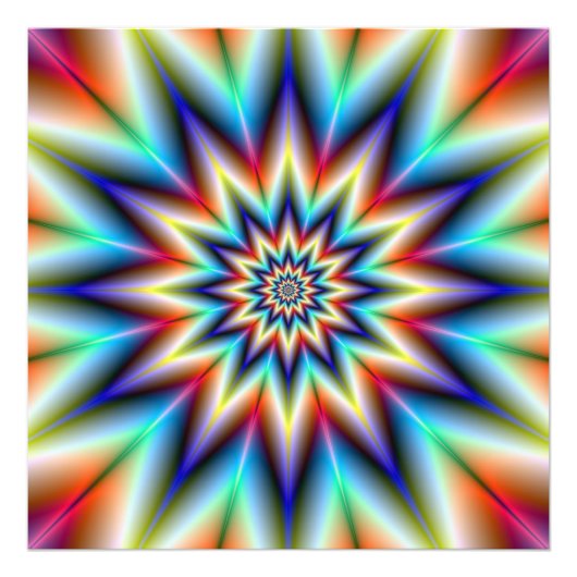 Helle Star Fotodruck (Vorne)