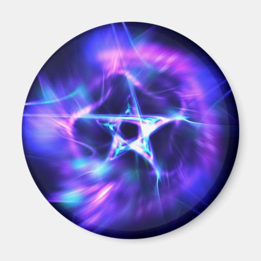 Helle Star Magnet (Vorne)