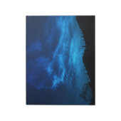 HELLE STERNE IN EINEM DUNKEN UND BLAUEN HIMMEL NOTIZBLOCK (Rotiert)