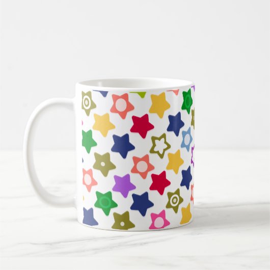 Helle Sterne Kaffeetasse (Links)