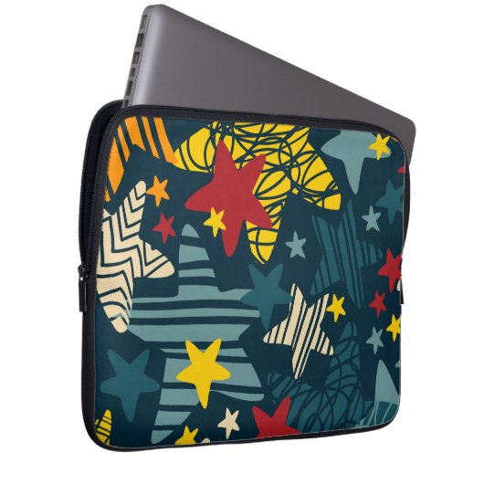 Helle Sterne und Punkte Case-Mate iPhone Fall Trif Laptopschutzhülle (Vorne Rechts)