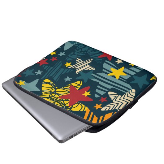 Helle Sterne und Punkte Case-Mate iPhone Fall Trif Laptopschutzhülle (Vorne Knopf)