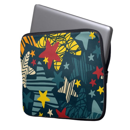 Helle Sterne und Punkte Case-Mate iPhone Fall Trif Laptopschutzhülle (Vorderseite Links)