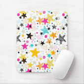 Helle Sterne und Punkte-Zwischenablage Mousepad (Mit Mouse)