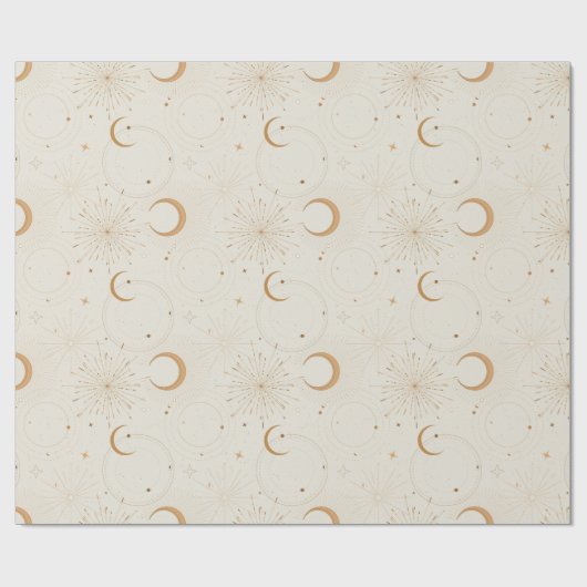 Helle Stoffe Geschenkpapier (Flach)