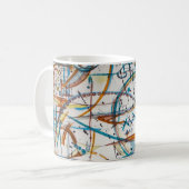 Helle Strahln-Tasse Kaffeetasse (Vorderseite Links)