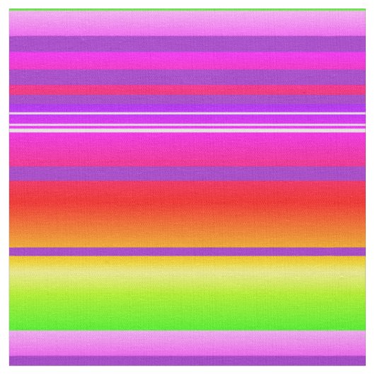 Helle Streifen lila-grüne Multicolor Stoff (Nahaufnahme)