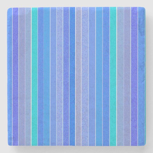 Helle Streifen Stone Untersetzer (Vorderseite)