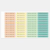 Helle Summer Happy Kids Waterproof Name Labels Etiketten (Blatt)