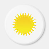 Helle Sun Magnet (Vorne)