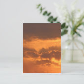 Helle Sunrise Postkarte (Stehend Vorderseite)