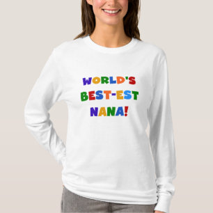 Helle T - Shirts des Gut-est Nana der Welt Farb