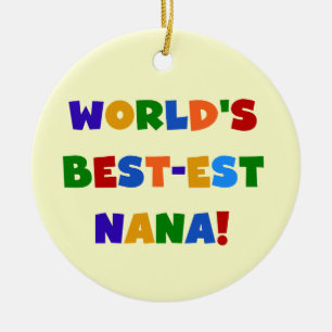 Helle T - Shirts des Gut-est Nana der Welt Farb Keramikornament