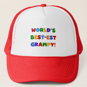 Helle T-Shirts und Geschenke Farbc$gut-est Grampy Truckerkappe