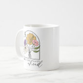 Helle Tage Stehen Bevor Kaffeetasse (Vorderseite Links)