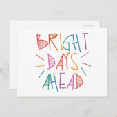 Helle Tage vor Postkarte (Vorne/Hinten)