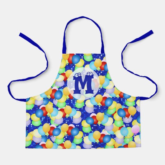 Helle Tanzballons für Kinder Schürze (Vorderseite)