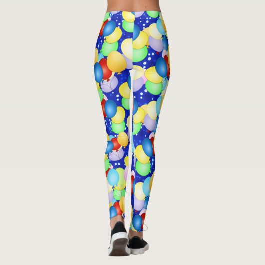 Helle Tanzballons Leggings (Rückseite)