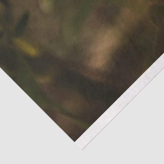 Helle, tiefgelbe Blumen mit Schmetterling Seidenpapier (Ausschnitt)