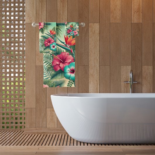 Helle Tropen Badhandtuch Set