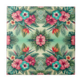 Helle Tropen Fliese (Vorderseite)