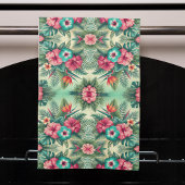 Helle Tropen Geschirrtuch