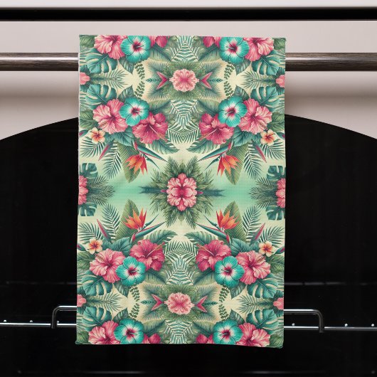 Helle Tropen Geschirrtuch