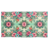 Helle Tropen Kissenbezug (Vorderseite)