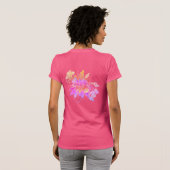 Helle Tropical Bouquet T - Shirt (Schwarz voll)